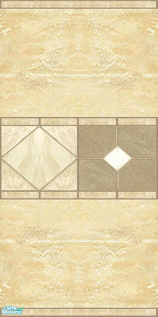 Sims 2 — Wall - Taupe middle by Sheera — Part of my Stained Glass Walls and Floors Set , hope you\'ll like it. Enjoy ! !
