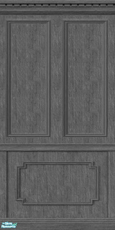 Sims 2 — Wood Panelling in Grey by simonandy — Wood Panelling in Grey