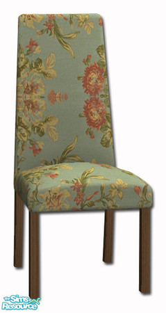 Sims 2 — Beach House Dining Chair REC2 by simtomatic — Recolours the fabric cushioning.