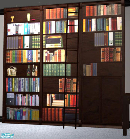 Sims 2 — PB Singlebedroom - Ladder (for Bookcases) by ShinoKCR — Updated for AL on Nov. 22 2008