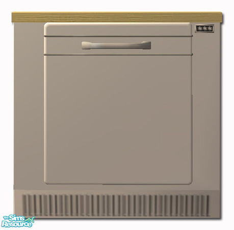 Sims 2 — Beach House Dishwasher MESH by simtomatic — 