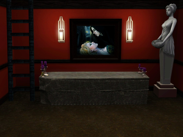 Sims 3 — A Vampire's Kiss by spitzmagic — A Vampire's Kiss