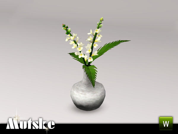 The Sims Resource - Aria Decoration Snapdragon in Vase