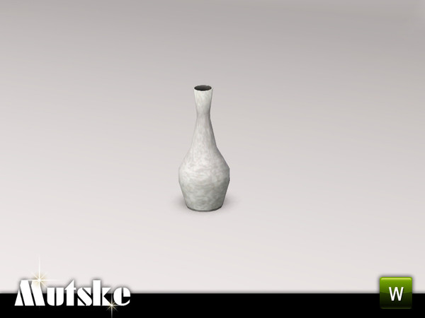 Sims 3 — Aria Decoration Small Vase by Mutske — 1 recolorable part. Environment 1. Made by Mutske@TSR. TSRAA.