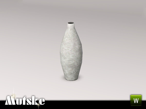 Sims 3 — Aria Decoration Middle Vase by Mutske — 1 recolorable part. Environment 1. Made by Mutske@TSR. TSRAA.