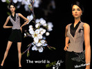 Sims 2 — The world is Mine by micamariani — Just a new dress for sims 2 players.. Enjoy!!!