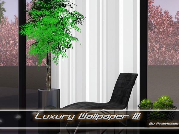 Sims 3 — Luxury Wallpaper III by TSR Archive — Pattern made by Pralinesims for TSR