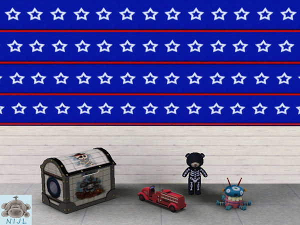 Sims 3 — pattern for boys room 5 by nijl — pattern for boys room 5