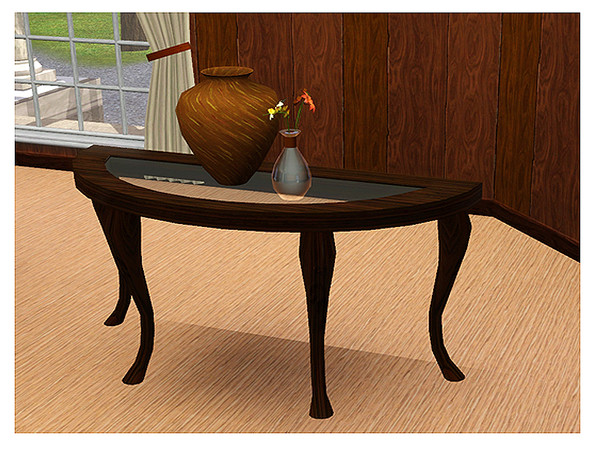 Sims 3 — Shabby Chic Romantic Living Side Table by TheNumbersWoman — A bit of Romantic shabiness yet sort of Chic. By
