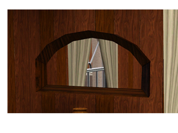 Sims 3 — Shabby Chic Romantic Living Mirror by TheNumbersWoman — A bit of Romantic shabiness yet sort of Chic. By