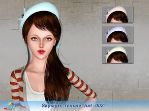 Sims 3 — Skysims Hat 001 by Skysims — Stylish hat accessory.