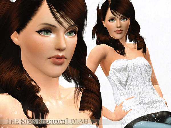 Sims 3 — Sally   by Lolahh162 — CC INCLUDED MAKE UP AND EYEBROWS CC NOT INCLUDED HAIR