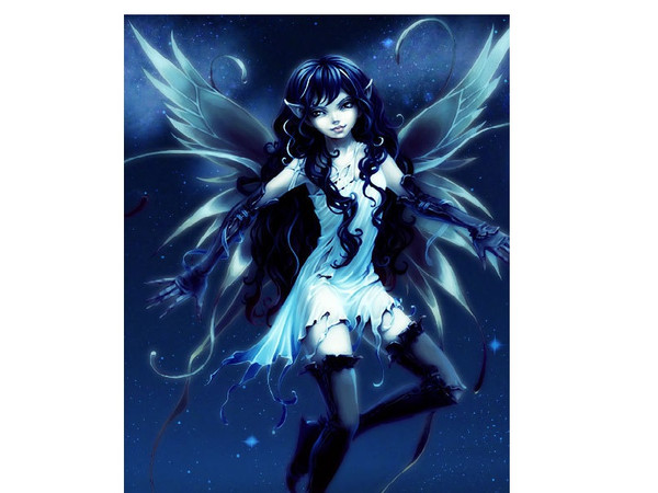 Sims 2 — 3 Anime Floors - Water Fairy by staceylynmay2 — Water fairy. Pic tells all. 5x5 flooring