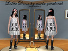 Sims 3 — Zarakorah_TF_lolita dress 010312 by marla_zarakorah — the teen version of the lolita dress_second edition.