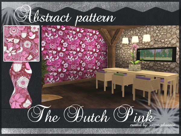 Sims 3 — The Dutch Pink by xx-stephanniie2 — The Dutch Pink. Created by xx-Stephanniie