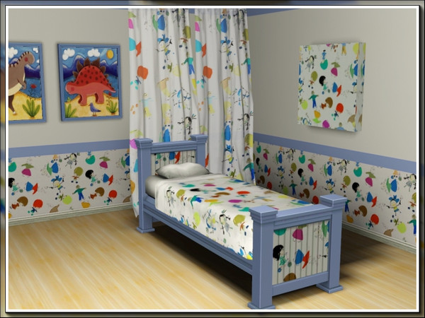 Sims 3 — marcorse_our gang pattern by marcorse — A random repeat pattern of children in play poses, or just getting