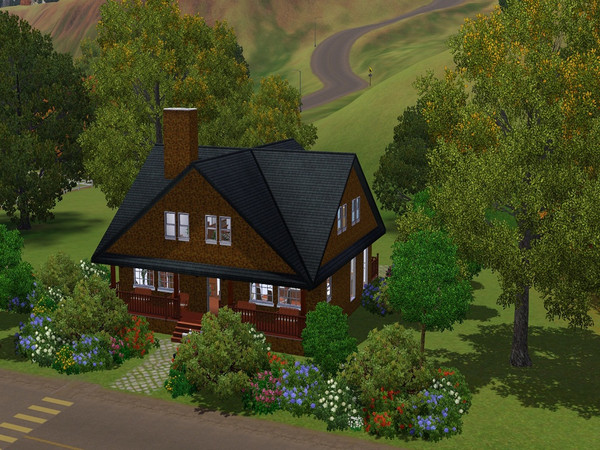 Sims 3 — Home Sweet Home by Djeranotjuh — This house is build in Appaloosa Plains. It looks cozy and it's a great house