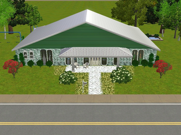 Sims 3 — Dream House (ff) by mrscrockett01 — Nice and roomy this gorgeous 3-2 ranch style house on a custom 45x37 lot is