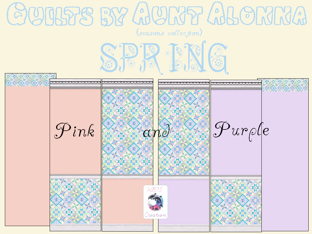 Sims 2 — QuiltsByAuntAlonna SeasonsCollection HB75 SPRING Part3 by hiedibear75 — My Aunt Alonna makes the most beautiful