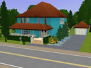 Sims 3 — Classic Details by slerette — Four bedrooms, two and a half bathrooms. Classic Detaiils features a one car