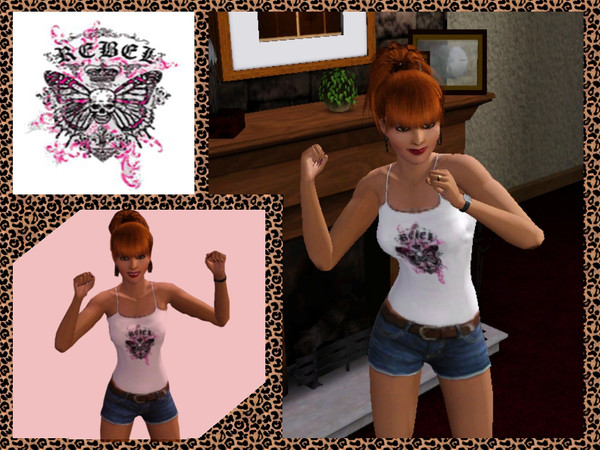 Sims 3 — Rebel T by JeziBomb — Rebel T by JeziBomb
