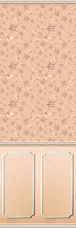 Sims 2 — Super Set - Peachy Keen 1 by drouinr — Fresh as a spring blossom, these wallcoverings are sure to leave you