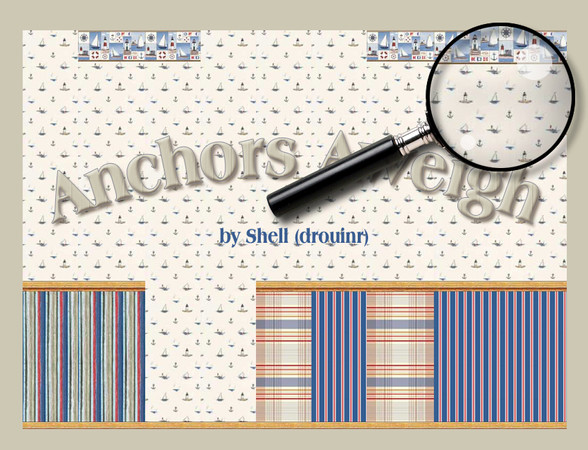 Sims 2 — Anchors Aweigh by drouinr — Lighthouses, sailboats and anchors... Oh, \"buoy\"! Lovely as these