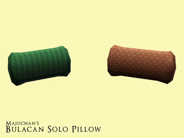 Sims 3 — Bulacan Solo Pillow by Majuchan — Soft Pillow perfect match for Bulacan Living Chair. By Majuchan