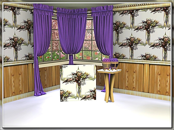 Sims 3 — marcorse_Easter tulips pattern by marcorse — A classic Easter floral design featuring tulips and lily of the