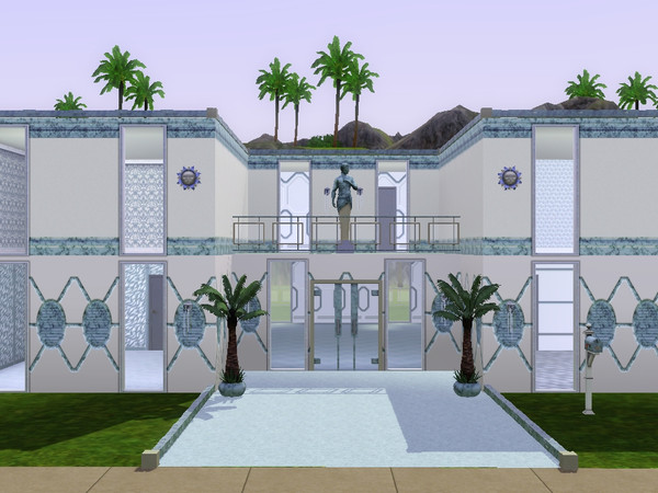 Sims 3 —  Lois by HollyHoskinson — 2 Bedroom 1 Bath simple modern home. Unfurnished. All EA.
