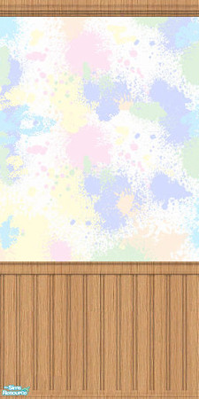 Sims 2 — Pastel 01 by olcia_olivinea — Nice pastel wallpaper for your Sims. Enjoy :)!
