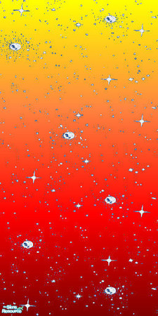 Sims 2 — Sparkling Sunset by cariadbach — Brighten up any dark corner with this Sparkling Sunset wallpaper. Matching Fire