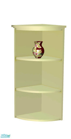 Sims 2 — Cupboard 4 by Sophel21 — yellow sun recolor of Sasilias NewPort Kitchen