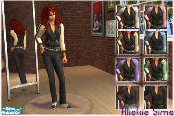 Sims 2 — 8 outerwears for teens by kliekie — 8 recolors of a H&M set and made it an outerwear! :D nice warm jacket
