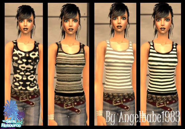 Sims 2 — Sasha Set by Angelbabe1983 — Here is a set for your Female Adult Sims. It\'s based on a Maxis mesh and the only
