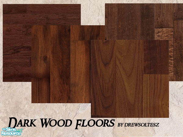 Sims 2 — Victorian Dark Wood Floors by drewsoltesz — Dark, rich wood floors for your Sims decorating needs! Will