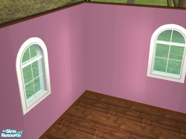 Sims 2 — Pink Kids Crayola Room - Pink Kids Wall by MinnieMinPin — 