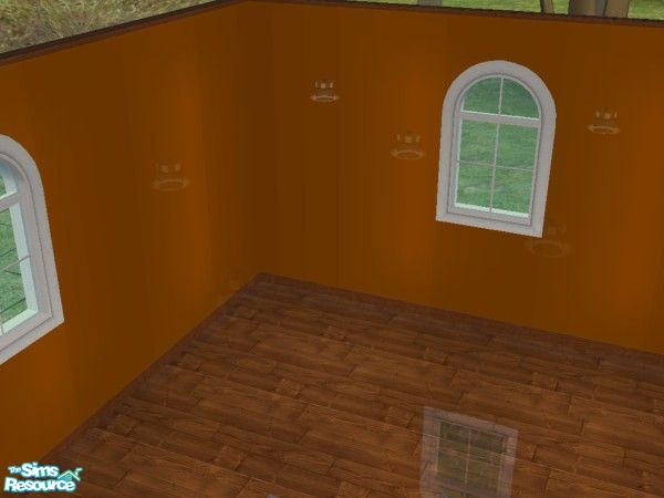 Sims 2 — Brown Kids Crayola Room - Brown Kids Wall by MinnieMinPin — 