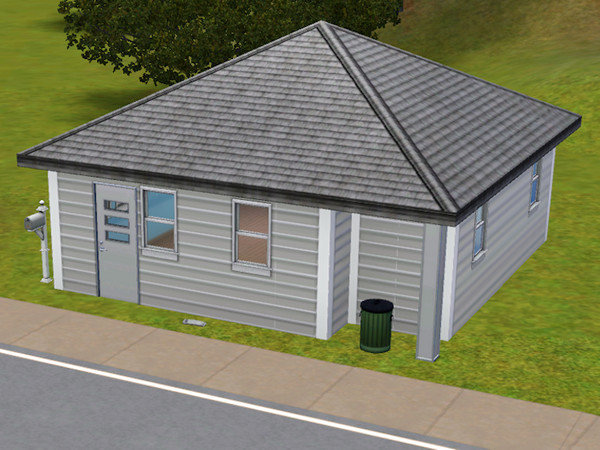 Sims 3 — Startin' Small by Deamoa2 — Tiny starter home on a 10x10 lot. Is your Sim itching to move out but having