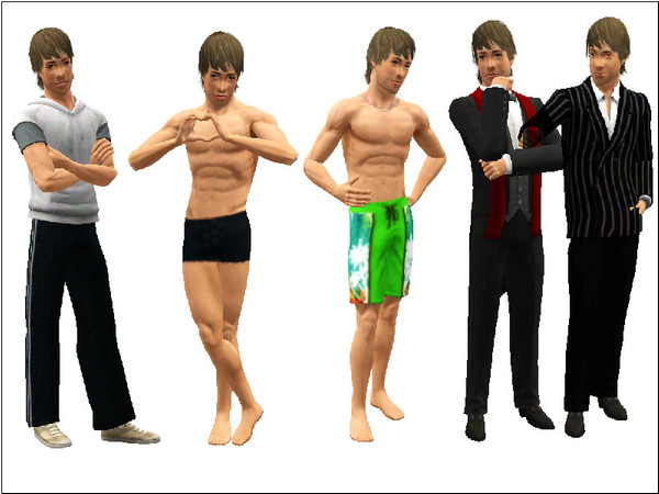 Sims 3 — Chace Crawford (from Gossip Girl) by squarepeg56 — Chace Crawford is an American actor. He is on the tv show