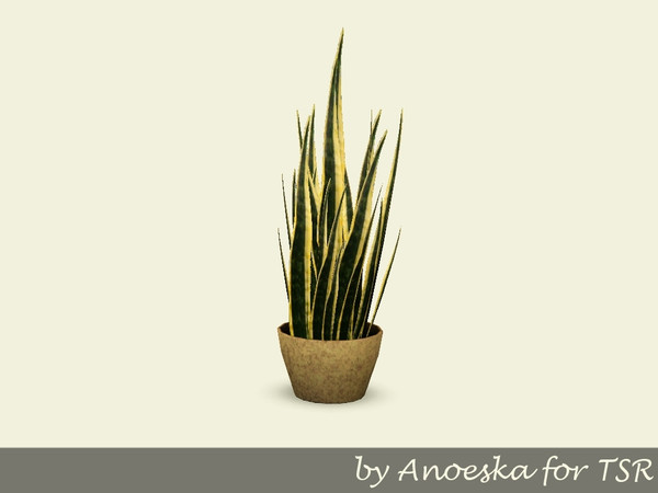 Sims 3 — Benton Plant Large by AnoeskaB — Part of the Benton Livingroom. TSRAA.