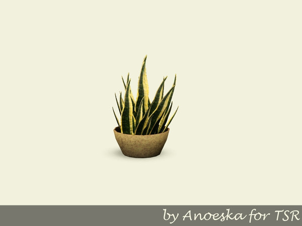 Sims 3 — Benton Plant Small by AnoeskaB — Part of the Benton Livingroom. TSRAA.