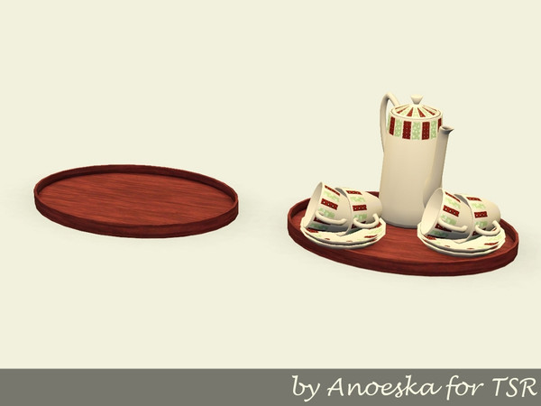 Sims 3 — Benton Tray by AnoeskaB — Small objects can be placed on the tray. Part of the Benton Livingroom. TSRAA.
