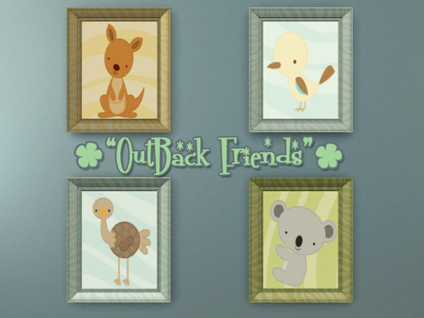 Sims 3 — Outback Friends art. by TigerLiyene2 — Outback Friends art.