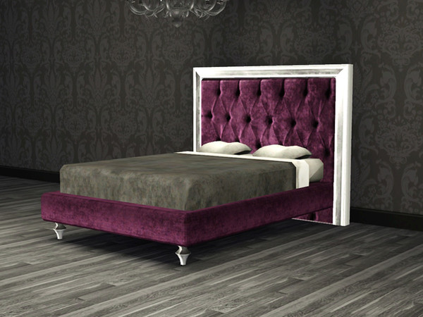 Sims 3 — NIBBU Bedroom Bed by Punisa — Created by Punisa http://punisa.NET