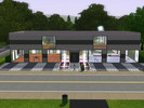 Sims 3 — Santori's Workout Center by Santera — All your exercising needs in one building. In and outdoor pools, spa's,