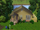 Sims 3 — Lake View Starter Home by Taleilei2 — A moderately sized starter home that sits right on the water. It contains