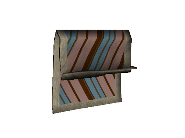 Sims 3 — Shabby Chic Romantic Children Crib Blanket Back by TheNumbersWoman — A bit of Romantic shabiness yet sort of