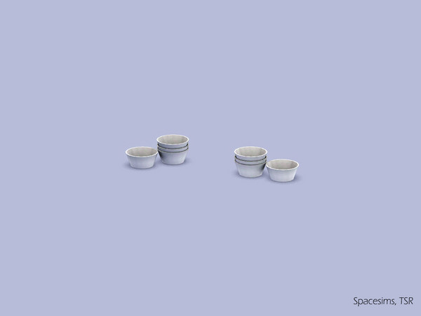 Sims 3 — The Jagoda Dining room - Bowls by spacesims — Bowls - part of the 'The Jagoda Dining room' set. Please do not