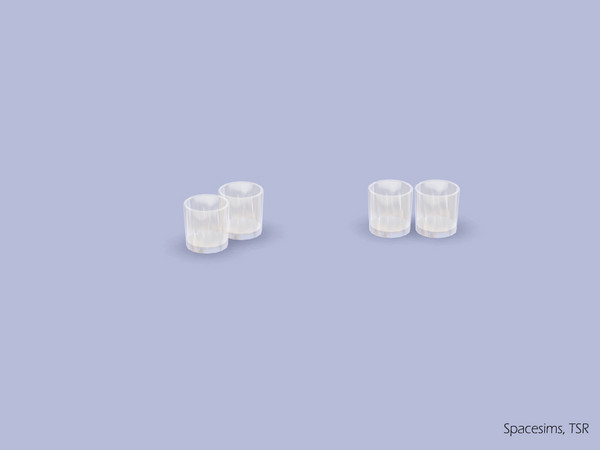 Sims 3 — The Jagoda Dining room - Glasses by spacesims — Glasses - part of the 'The Jagoda Dining room' set. Please do